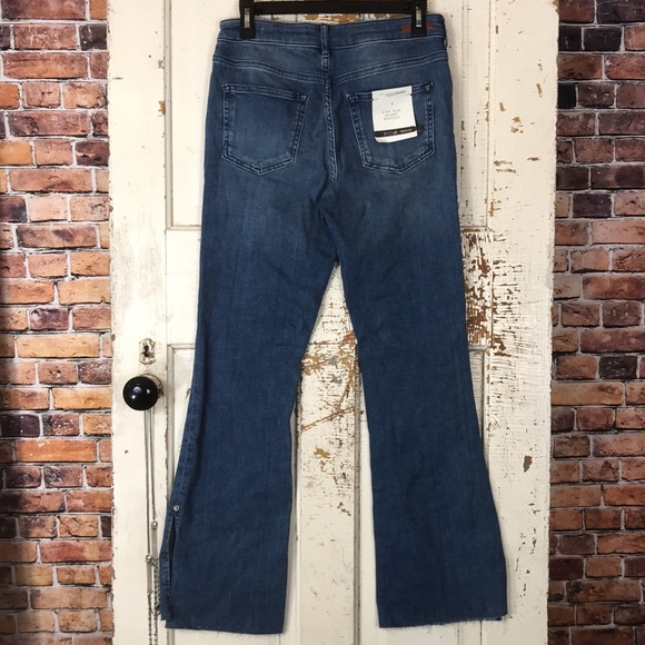 🍄 Pilcro and the Letterpress High-Rise Skinny Bootcut Medium Wash Denim. - Picture 9 of 16